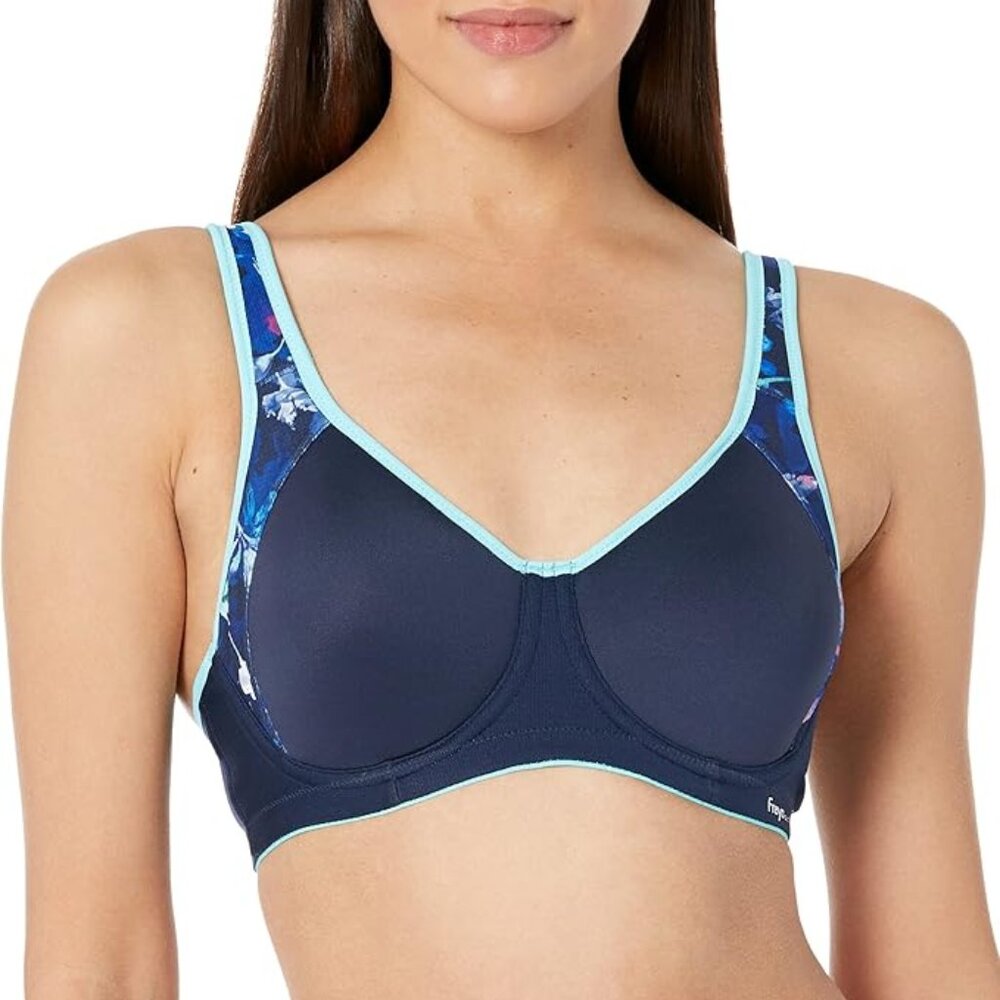 Freya Women's Sonic Underwire Spacer Molded Sports Bra, Nightshade, 28FF
